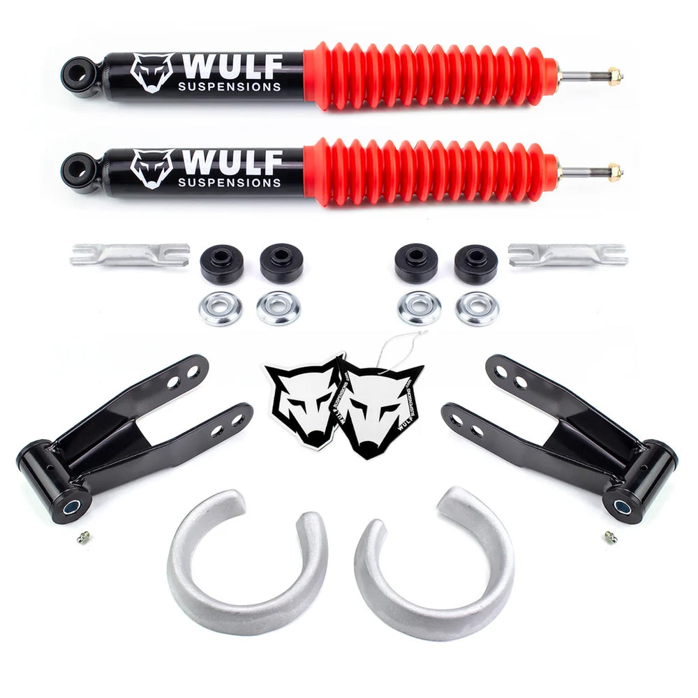 WULF 2.5-Inch Front / 1.5-2 Inch Rear Leveling Lift Kit