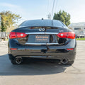 Axle-Back Muffler Delete Exhaust System with 4.5-Inch Tips