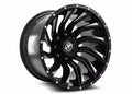 XF-224 20x12 8x170 0mm Offset Gloss Black Milled Wheel