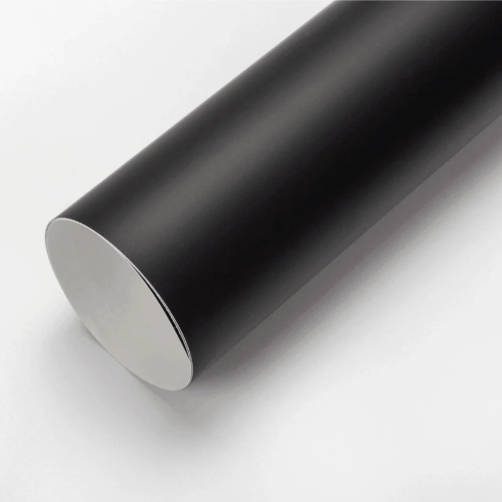 Matte Black Vinyl Car Wrap