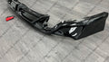 Rear Bumper Diffuser with Red 3rd Brake Light
