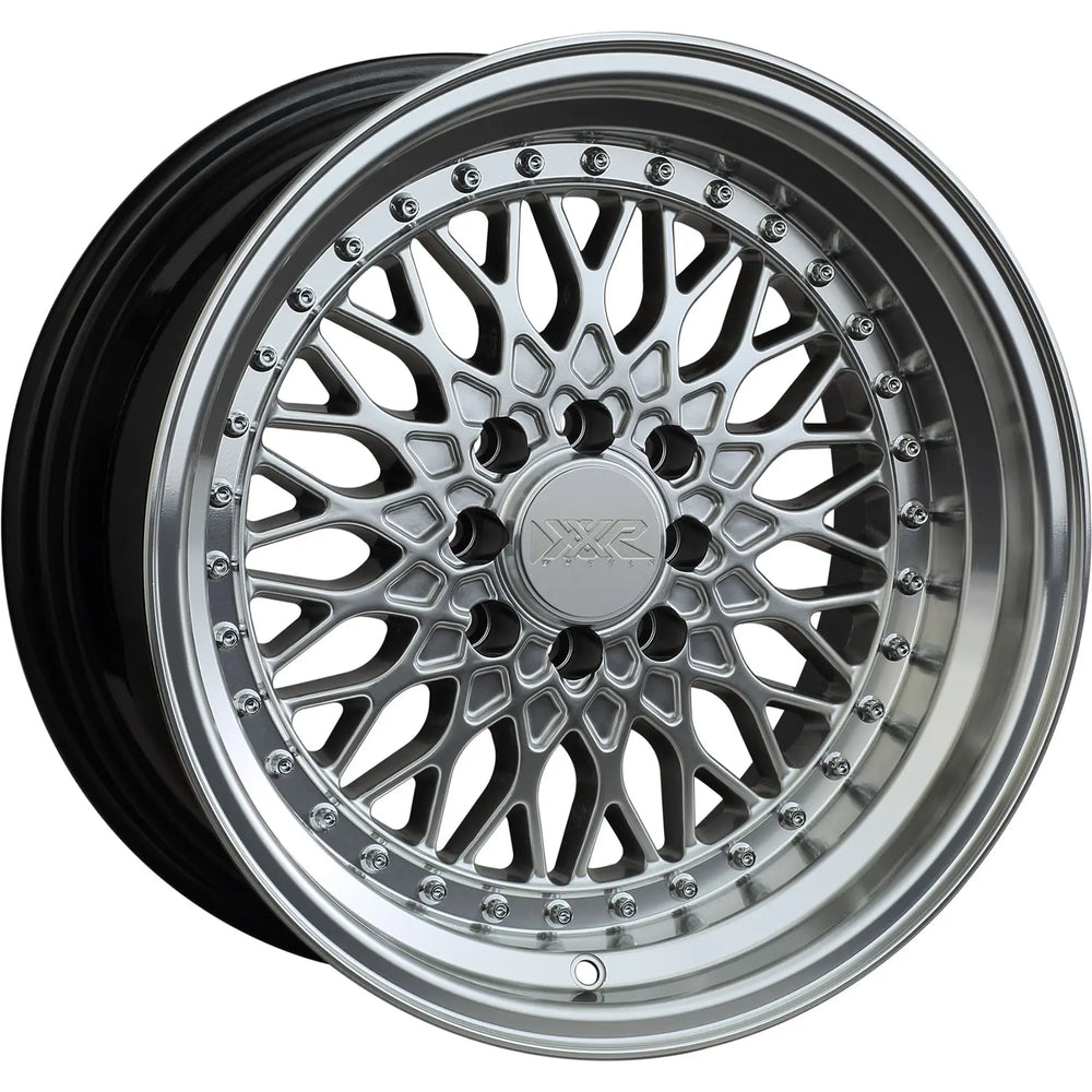 536 15x8 0mm Offset Hyper Silver Machined Lip Wheel