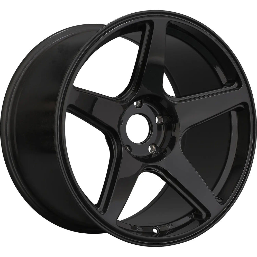 575 18x9.5 +35 5x114.3 Black Aluminum Wheel