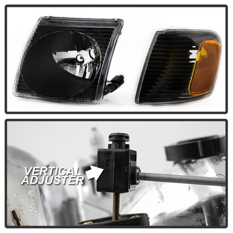 OEM Style Headlights - 4 Piece