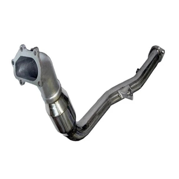 76mm Bellmouth High-Flow Catted Downpipe