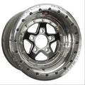 Weld Alumastar 2.0 15x12 / 5x4.5 BP / 5in. BS Black Wheel - Black Single Bead Lock MT