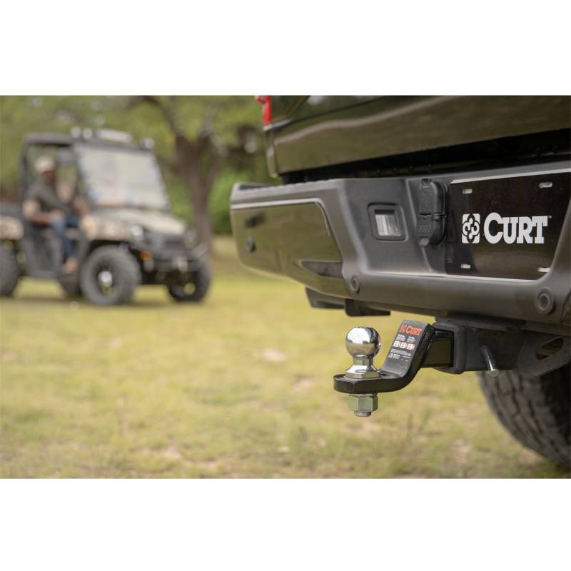 Class 4 Ball Mount, 2" Drop / 1" Rise
