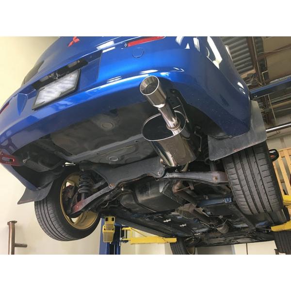 Axle-Back Exhaust System, 2.5" Stainless Steel