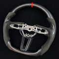 Flat-Bottom Steering Wheel