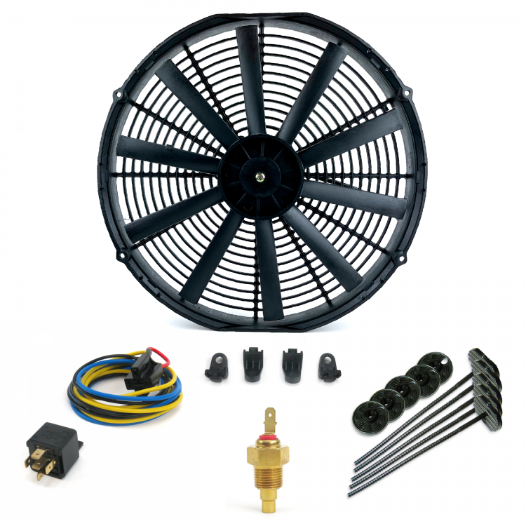 16-Inch Super Cool Pack Radiator Fan Kit
