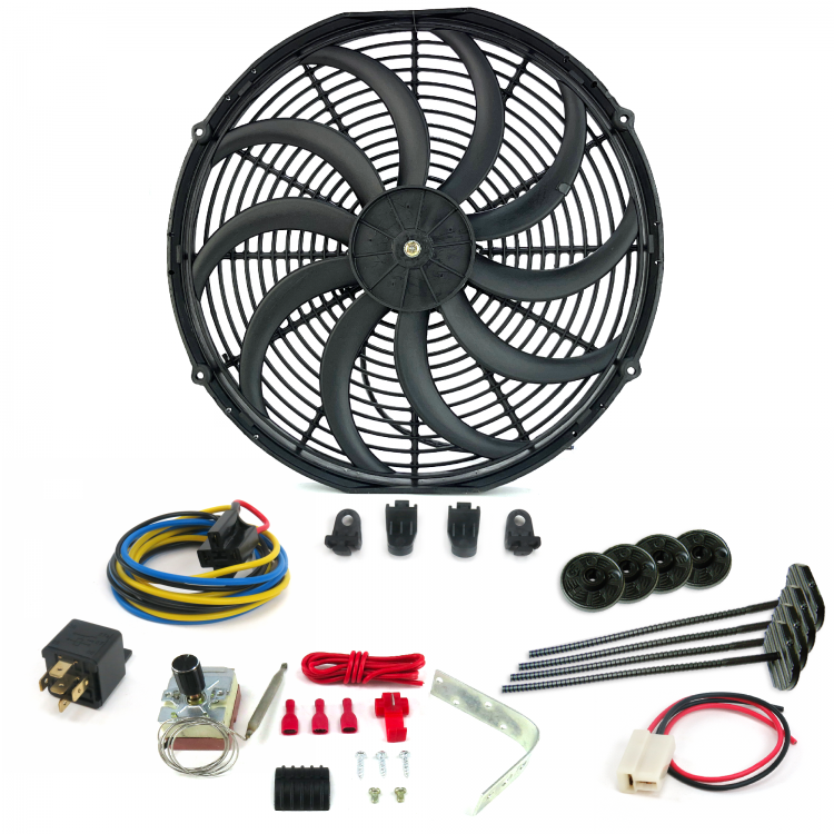 16-Inch Curved Blade Fan Kit