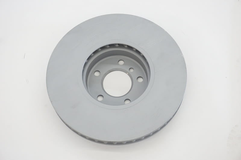 High-Carbon Drilled & Slotted Brake Rotor 348x22mm