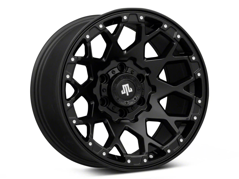 Vex 17x9 Satin Black Machined 6-Lug Wheel