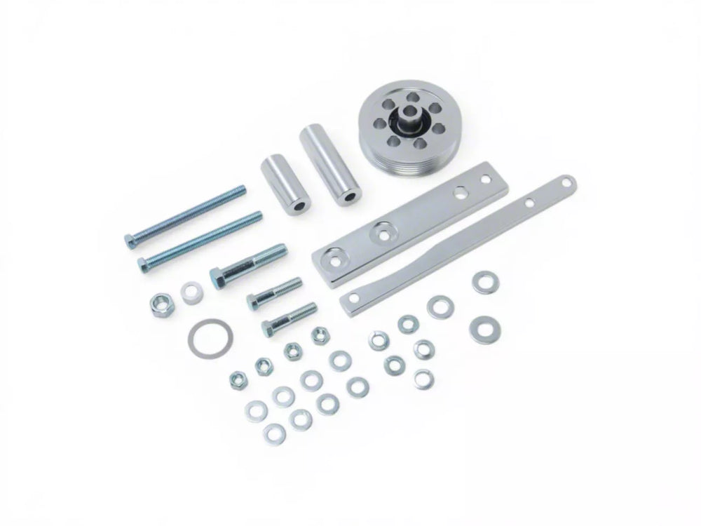 Aluminum Air Pump Delete Pulley Kit