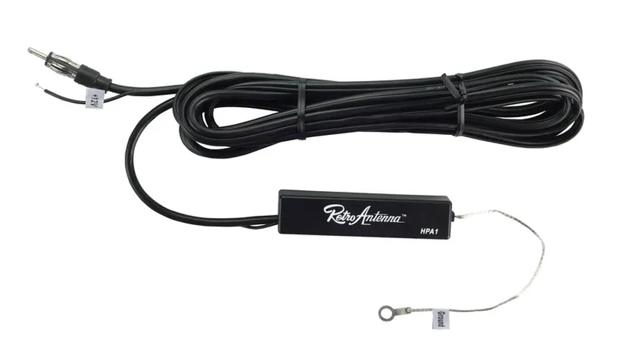 Amplified Hide-Away Antenna