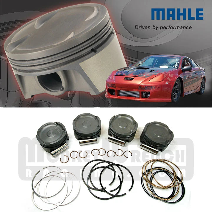2ZZ Forged Piston Set, 82.00mm Bore, 12.3:1 Compression