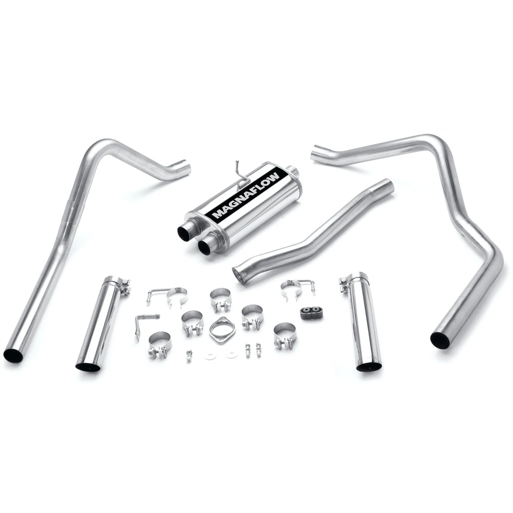 Street Series 2.5-Inch Dual Split Rear Cat-Back Exhaust System