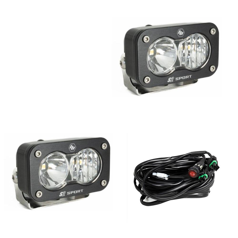 S2 Sport Driving/Combo LED Auxiliary Light Pods