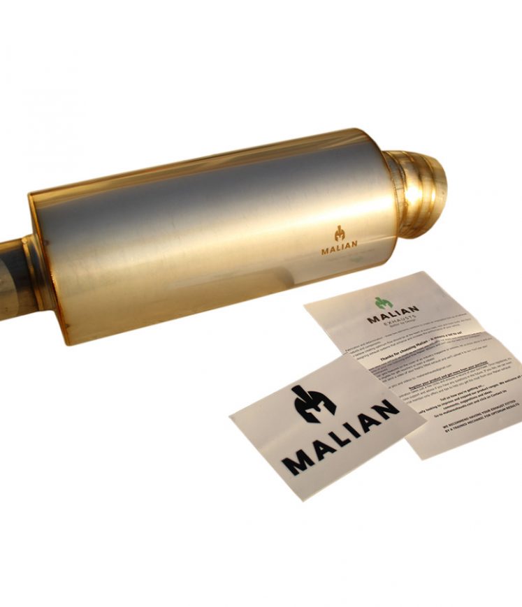 Dolphin Type Muffler