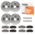 Front and Rear Disc Brake Upgrade Kit