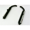 Cilindrica 100 Muffler Set, Black and Aluminum