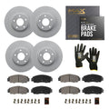 Geomet Coated Rotor and Carbon Ceramic Pad Kit