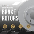 Geomet Coated Rotor and Carbon Ceramic Pad Kit