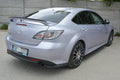 Rear Side Splitters, Black ABS