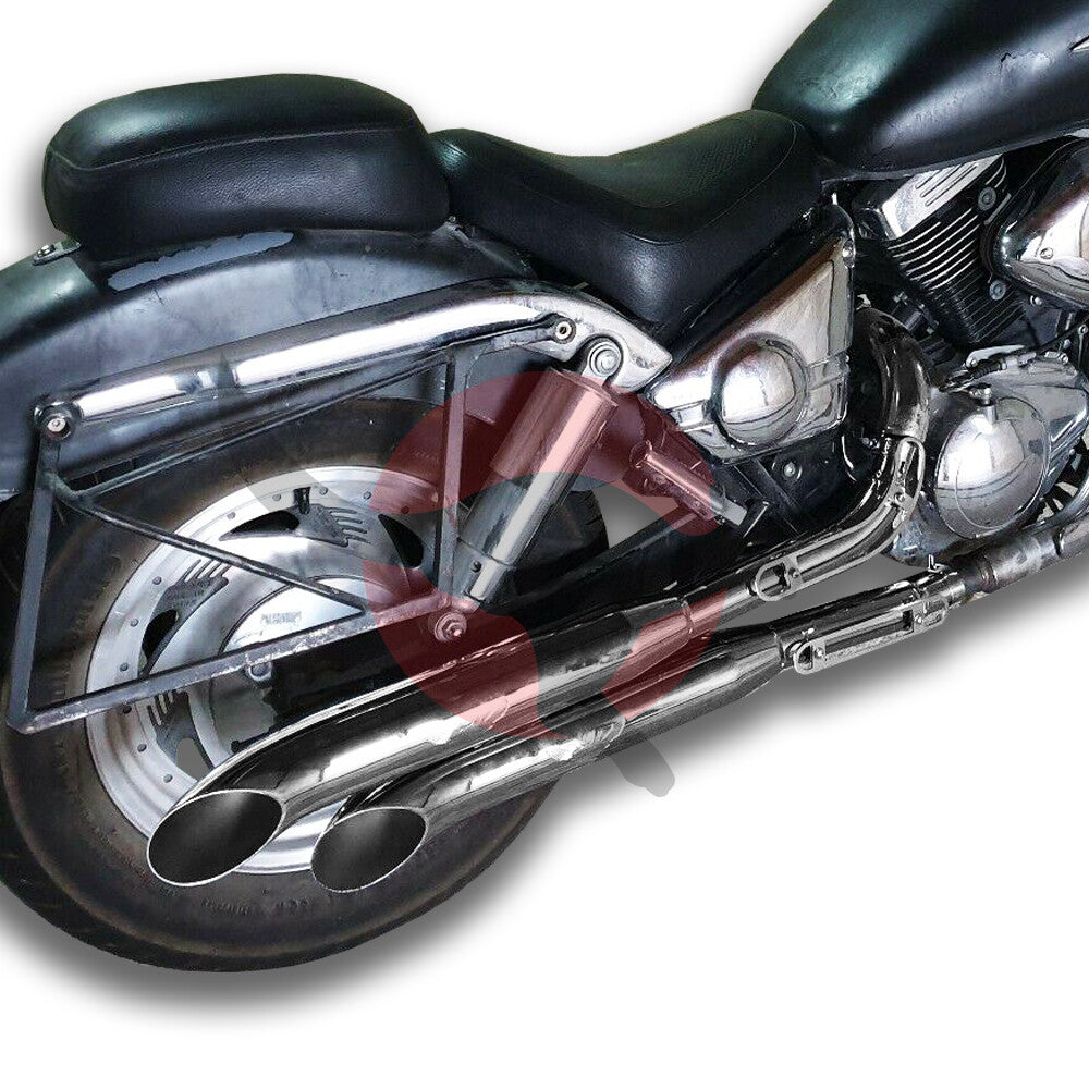 Legend Chrome Exhaust Muffler Set