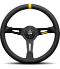 MOD.07 72mm Dish Racing Steering Wheel with Yellow Stripe