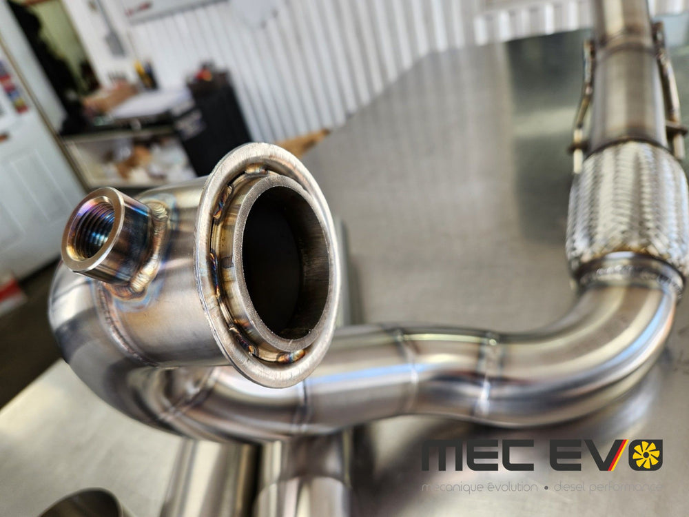 DPF Delete Stainless Downpipe Kit