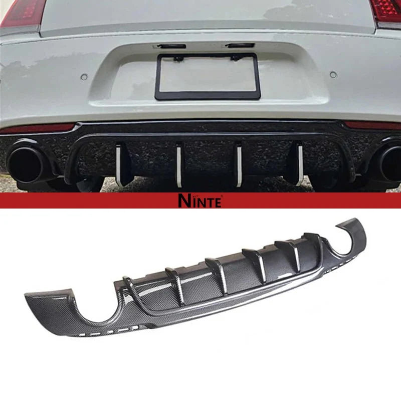Shark Fin Rear Bumper Diffuser w/ Valance