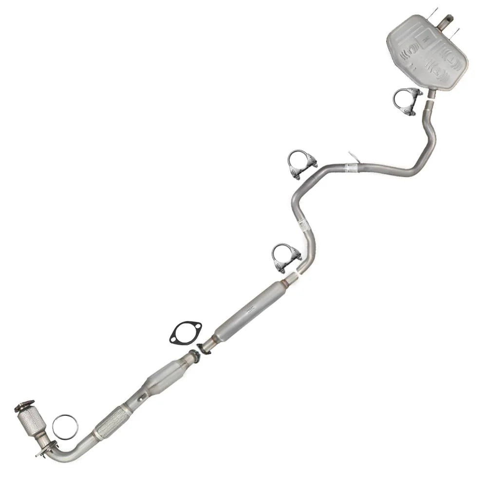 Complete Stainless Steel Exhaust System Kit