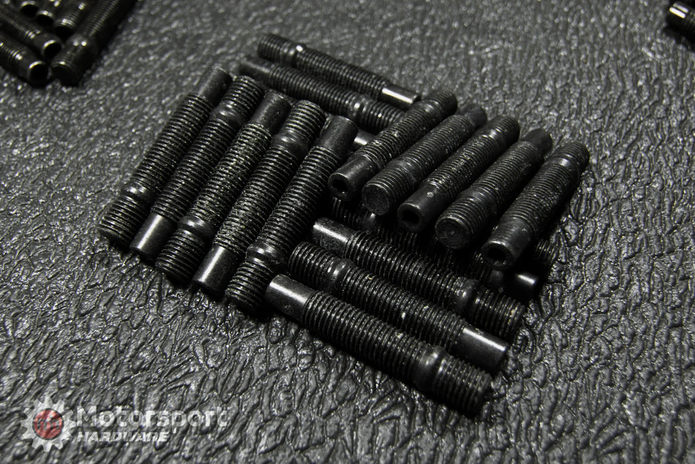 68mm Black Race Stud Kit, 12x1.5