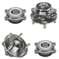 4-Piece Wheel Hub and Bearing Kit