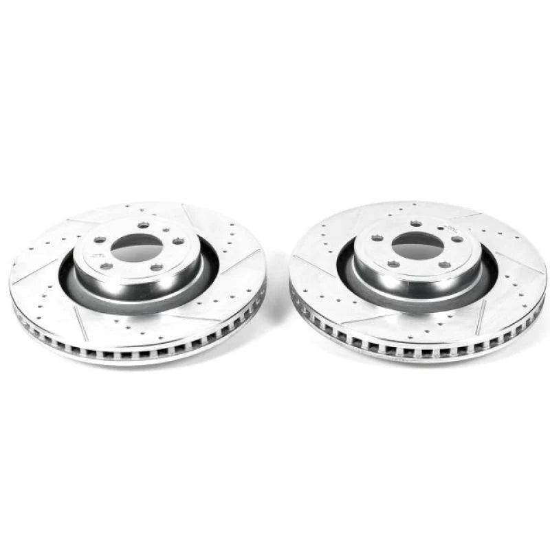 Evolution Drilled & Slotted Front Rotor