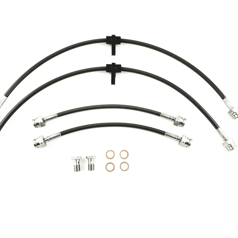 Braided Stainless Steel Brake Line Kit
