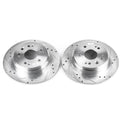 Z23 Evolution Drilled/Slotted Rear Brake Rotor Pair