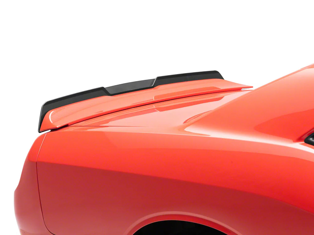 2-Piece Wicker Bill Rear Spoiler, Matte Black