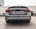 V2 Carbon Fiber Rear Diffuser w/ LED Brake Light