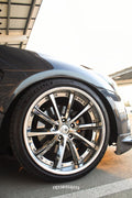 V2 Carbon Fiber Rear Diffuser w/ LED Brake Light