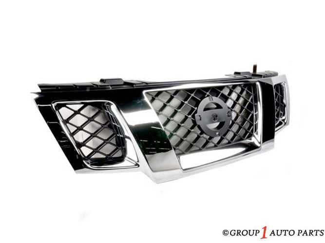 Front Grille Assembly, Chrome Finish