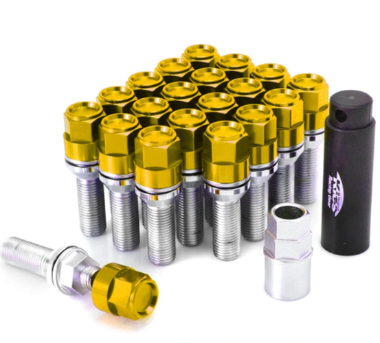 Forged Aluminum Lug Bolt Set