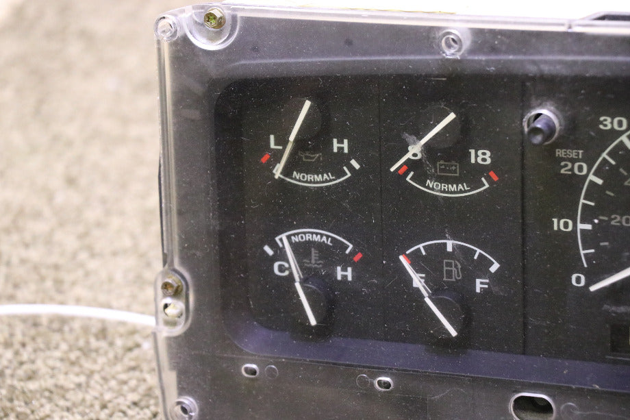 Black Plastic Dash Cluster