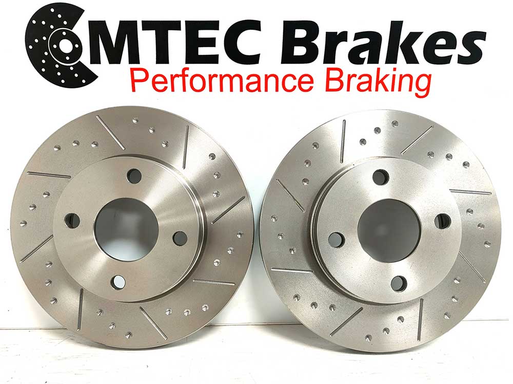 Front Vented Brake Disc Set, 258.0mm