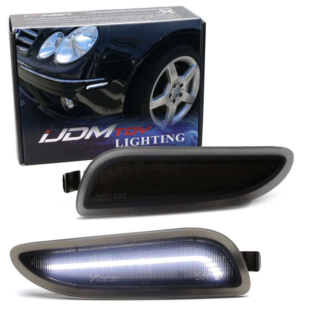 LED Side Marker Light Set, Smoked Lens