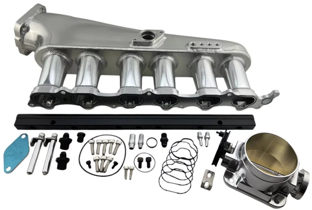 2JZ GTE Intake Manifold, Fuel Rail, and 90mm Throttle Body Kit