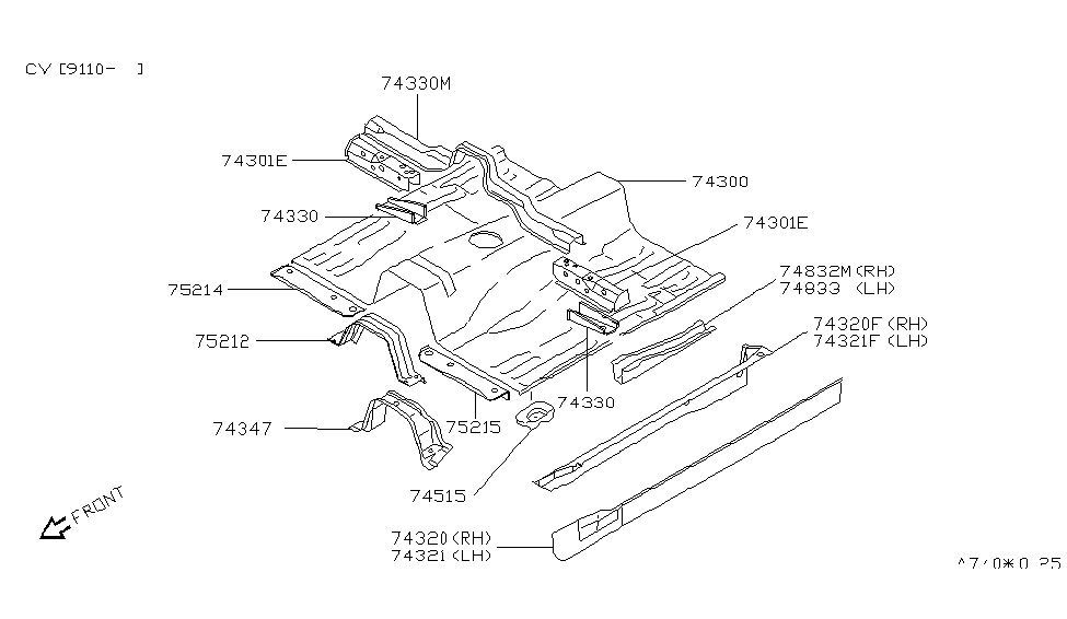 2nd Crossmember Assembly