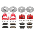 Z23 Drilled and Slotted Brake Kit w/ Red Calipers