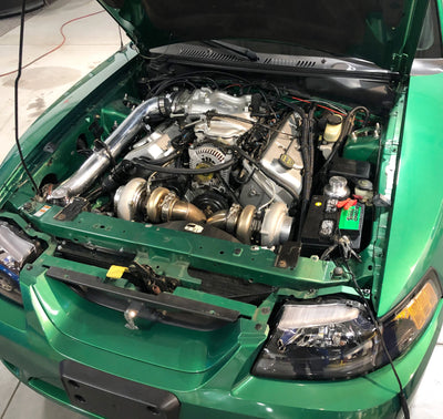 Stage 2 Top-Mount Twin Turbo System